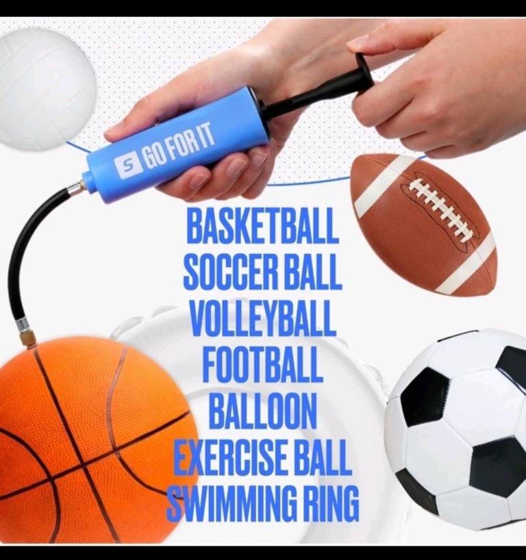 Bnib Play for it ball pump kit.