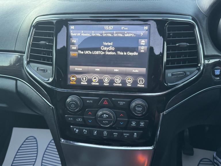 2019 Jeep Grand Cherokee 3.0 V6 MultiJetII Overland SUV 5dr Diesel Auto 4WD Euro 6 (s/s) (250 ps)...