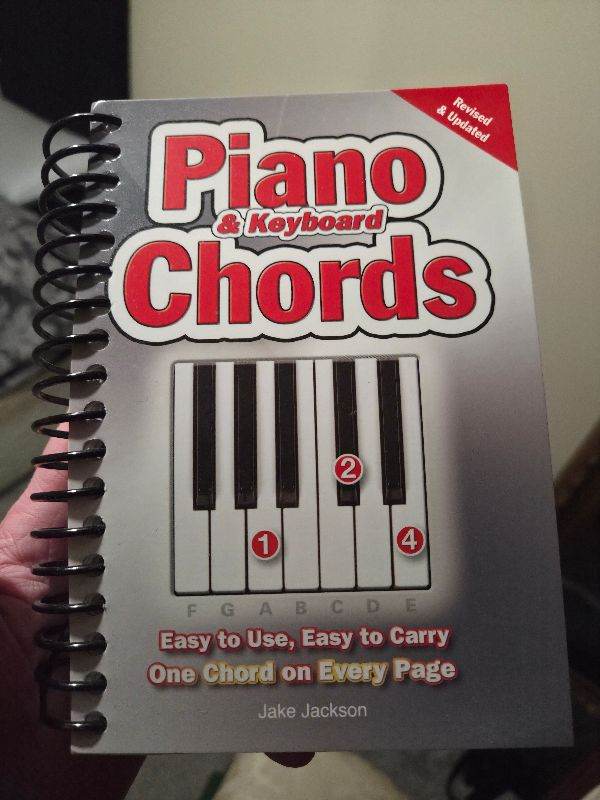 Piano & Keyboard Chords Book – Revised & Updated