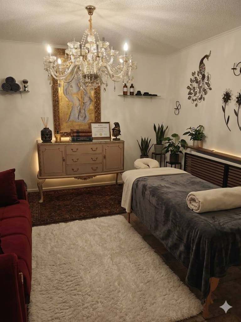 Relaxing Therapist Massage By a young Male