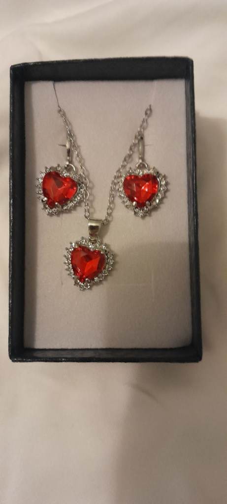 Necklace and earrings new £3