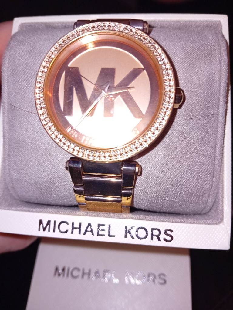 image for Rose gold michael kors watch