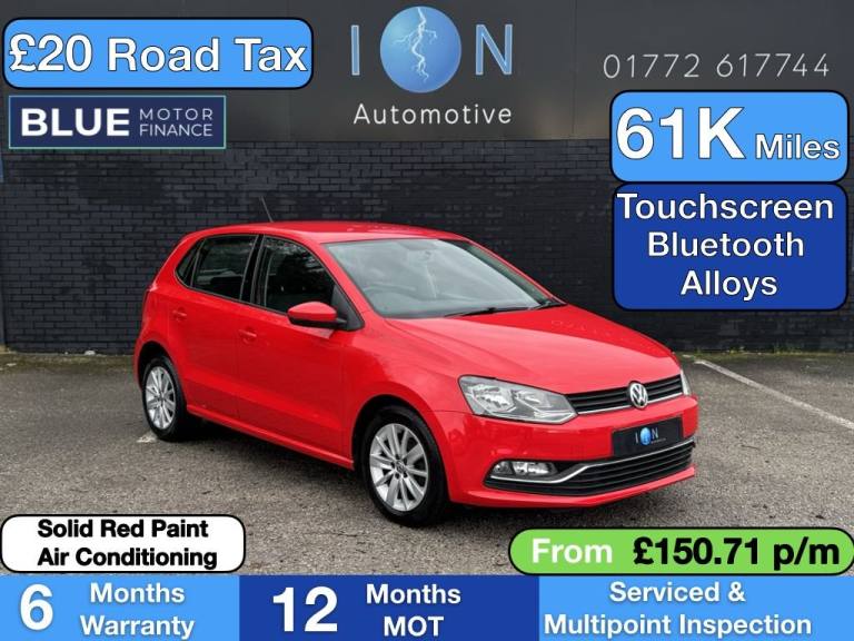 2015 Volkswagen Polo 1.4 TDI BlueMotion Tech SE Diesel *20 Tax, 1 x Owner* Hatchback Diesel Manual