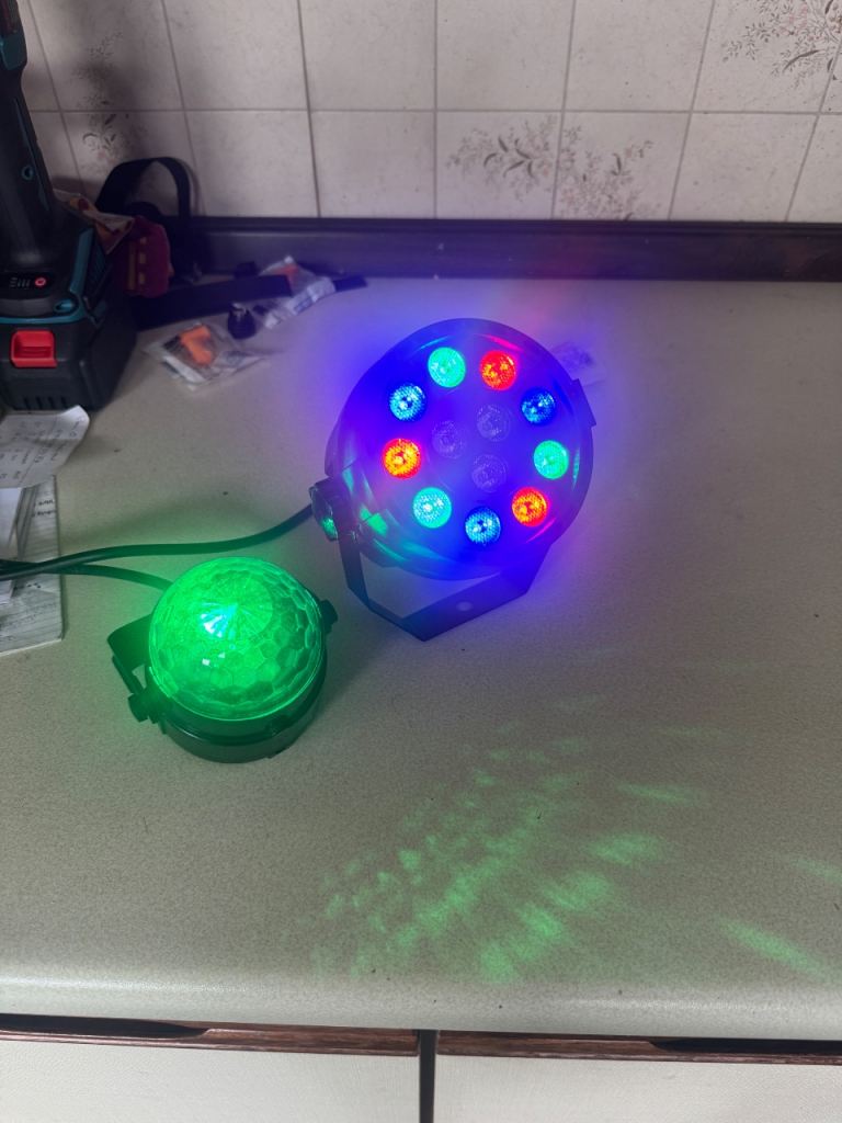 Disco party lights 