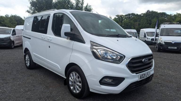 2021 Ford Transit Custom Crewvan Double Cab Limited L1 H1 Tdci 130 PS SWB With Air Conditioning, ...