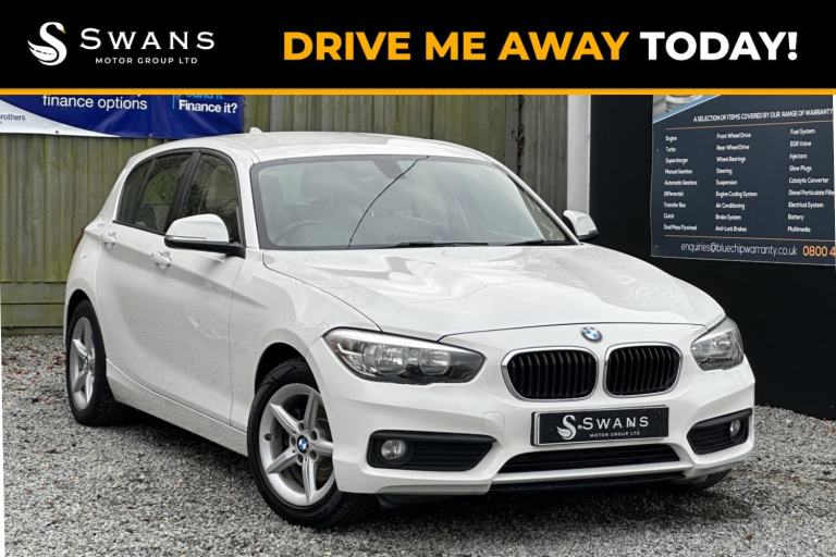 2017 BMW 118i 1.5 SE Petrol Manual 5 Door Hatchback White