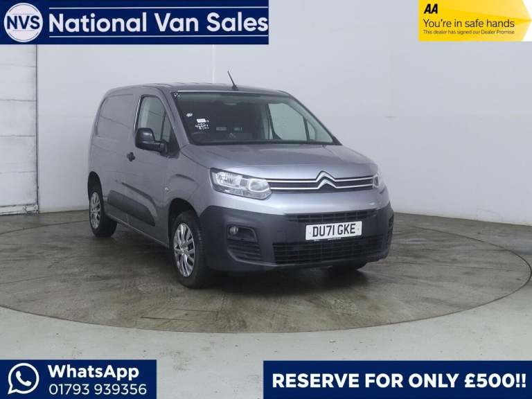 2021 Citroen Berlingo 1.5 BlueHDi 1000 Enterprise M Pro SWB Euro 6 (s/s) 5dr PANEL VAN Diesel Manual