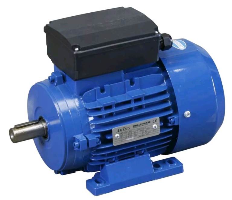 Amtecs - Single Phase Motor  AMAS-R Aluminium 240v Perm Cap