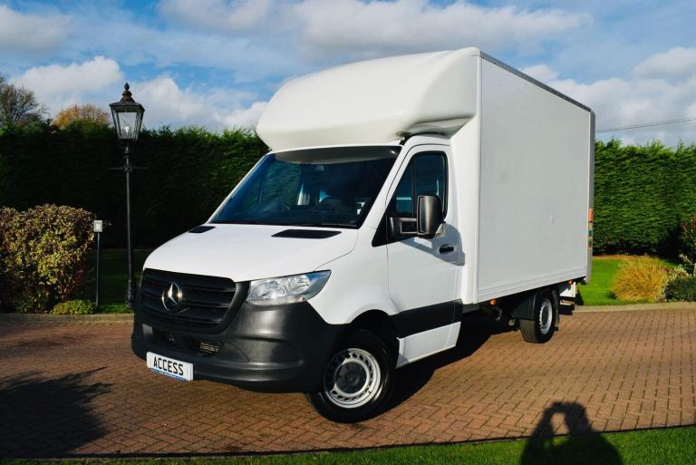 2021 Mercedes-Benz Sprinter 314 Luton Van With XL Tail Lift CHASSIS CAB Diesel Manual