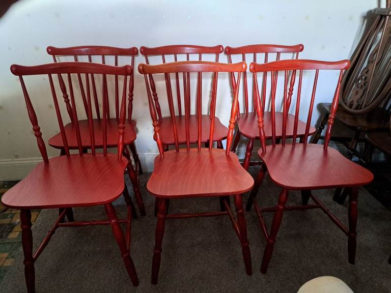 Mid Century Dining Chairs x 6 Farstrup Mobler 1960's Vintage 