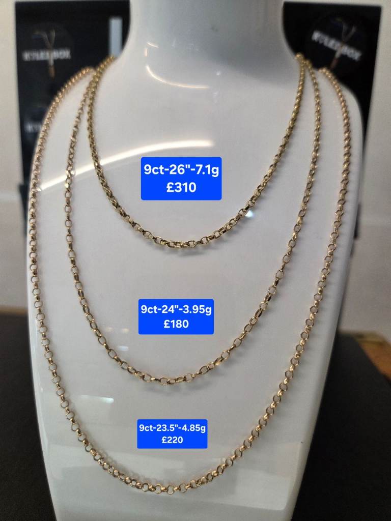 9ct gold chain