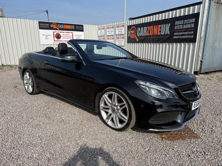 2016 Mercedes-Benz E Class 2.1 E220d AMG Line Edition (Premium) Cabriolet G-Tronic+ Euro 6 (s/s) ...