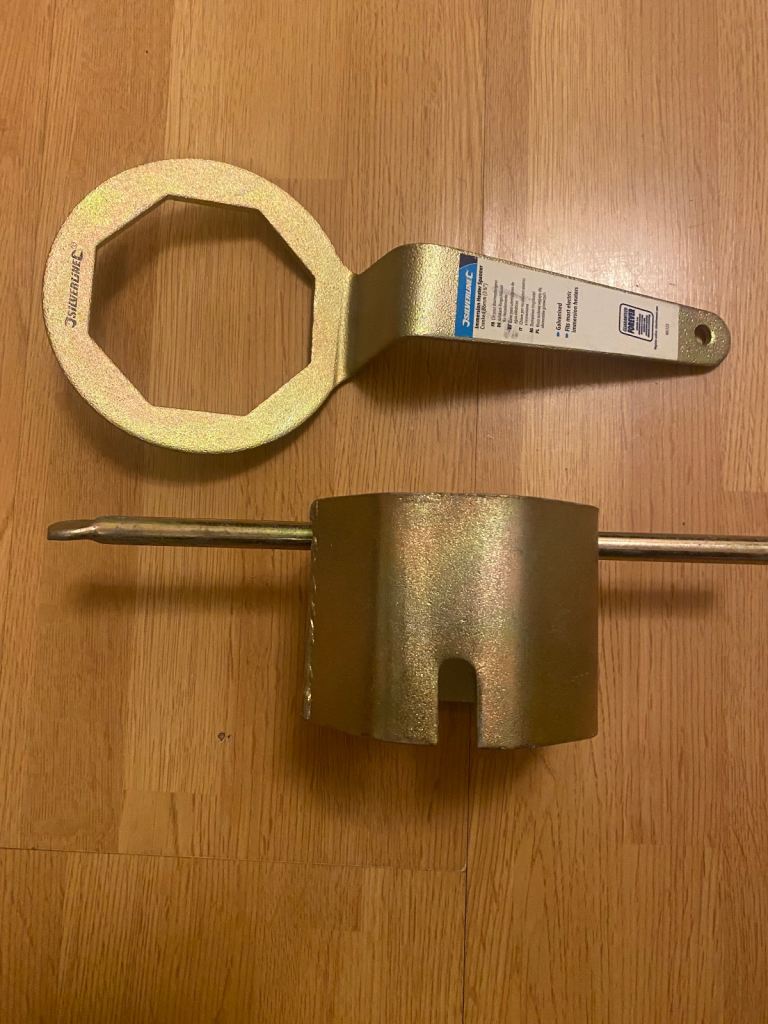 Silverline immersion heater box wrench + spanner