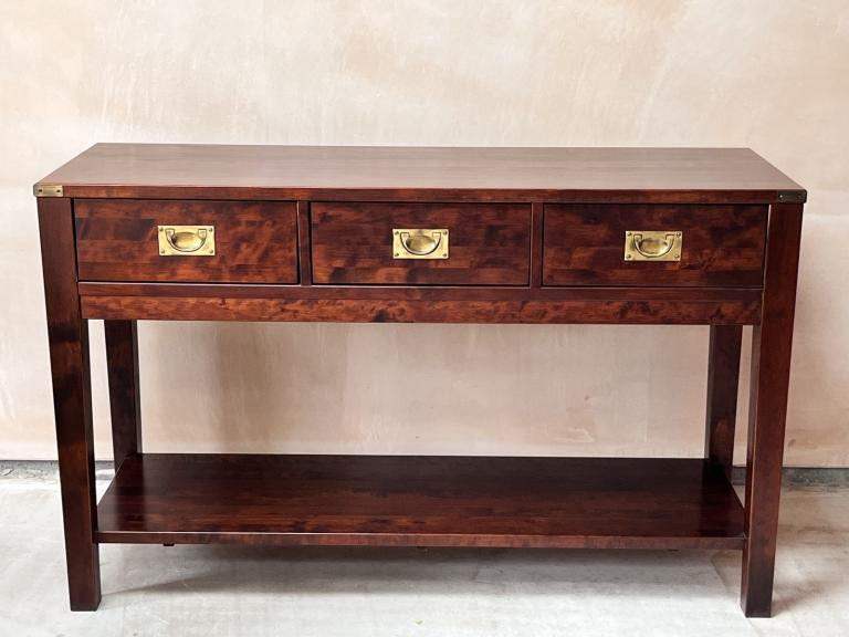 LAURA ASHLEY CHALDON MILITARY CAMPAIGN SIDEBOARD CONSOLE TABLE POSSIBLE DELIVERY