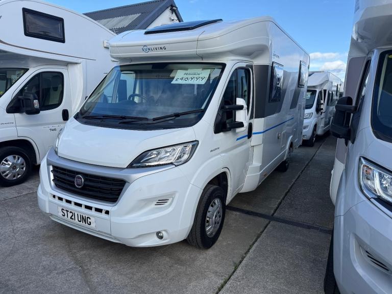 2021 Adria Sun Living S65 SL Coachbuilt - Rear Twin Singles & Huge Garage