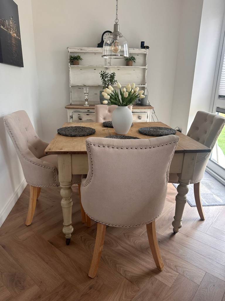 Antique Victorian Kitchen Table