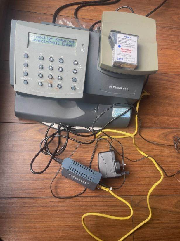 Pitney Bowes K700 with new ink and cables