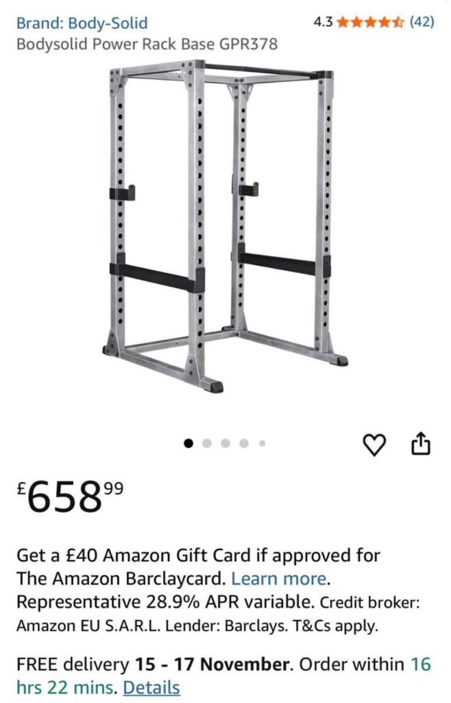 Body Solid Power Rack