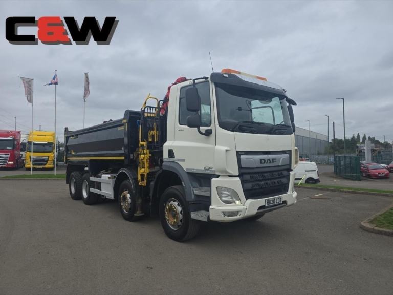 2020 (20) DAF FAD CF450 8x4 Tipper Grab - 332,000Kms