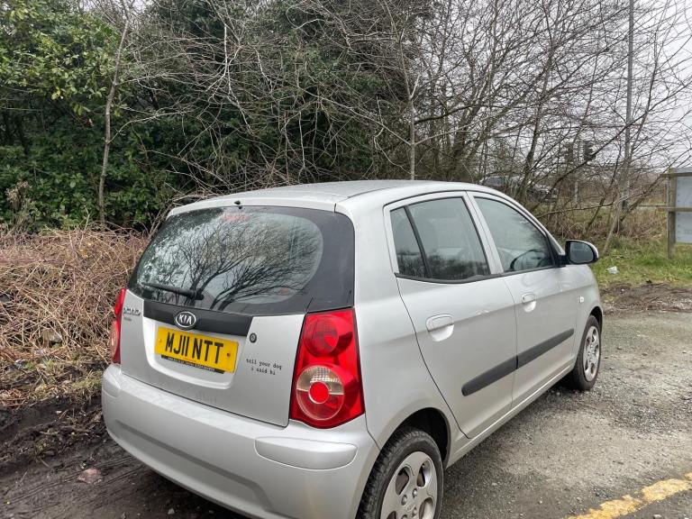 KIA PICANTO 1.0 SPICE 11 REG SILVER 5 DOOR MOT MAY 18TH 2026 TAX £35 LOW INSURANCE 50+MPG