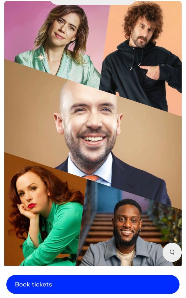 Tom Allen and others at Somerset House