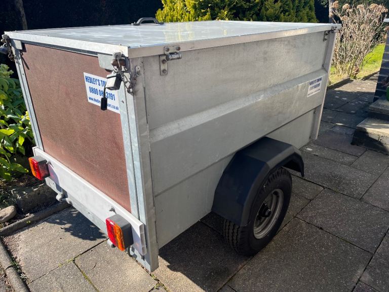 Galvanised Box Trailer