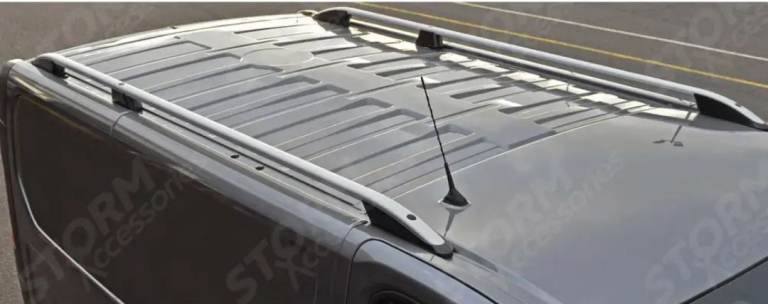 Chrome roof rails 