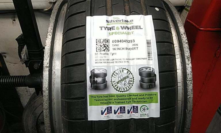 225 55 16 99w Compasal Blazeruhp 5mm Part Worn Pressure Tested Tyre
