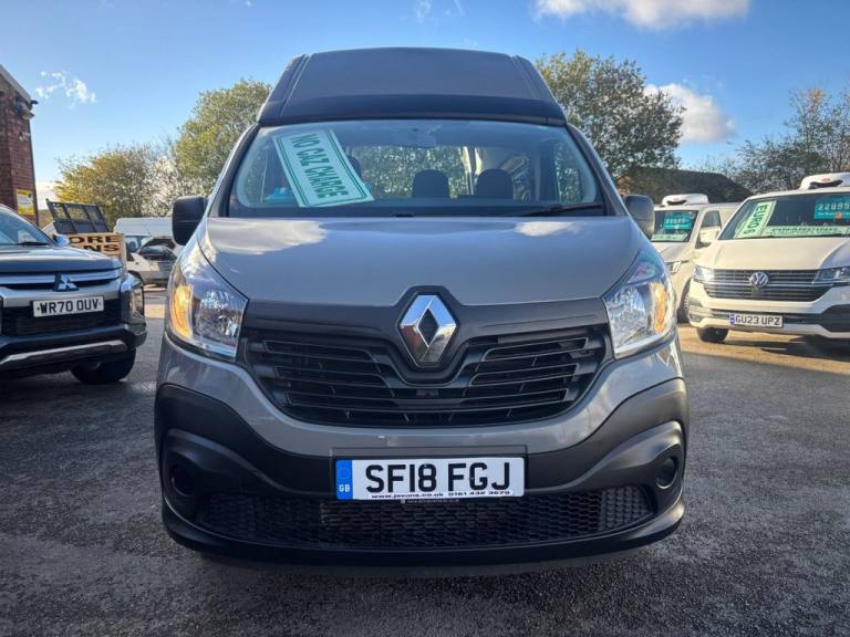 2018 18 RENAULT TRAFIC MINIBUS  ENERGY 29 BUSINESS  5DR DIESEL MANUAL LWB HIGH R