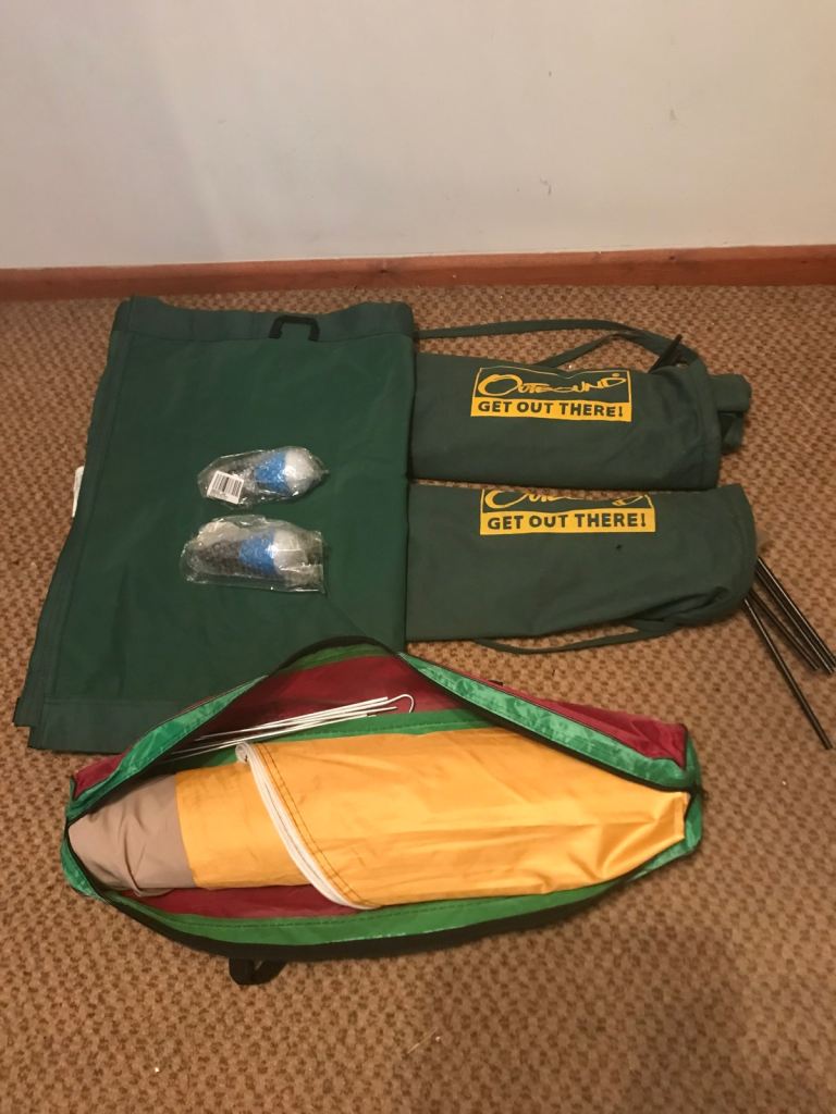 tent and light never used