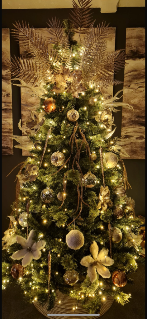 7ft Christmas Tree Cashmere from Dobbies  Garden centre