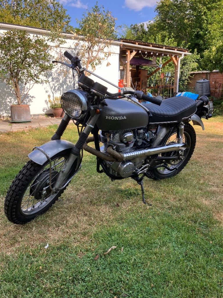 1973 Honda cb250 restored 