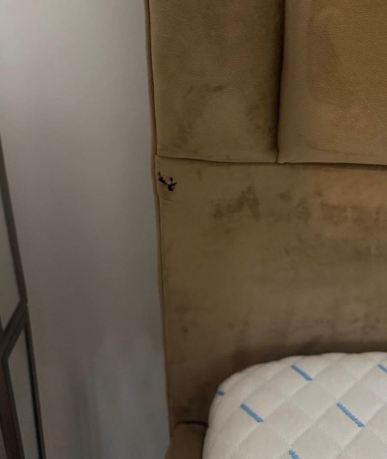 Gorgeous double bed with mattress 