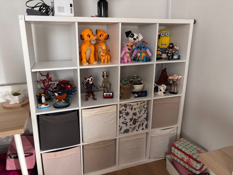 IKEA Kallax 4x4 Storage Unit – White, Good Condition