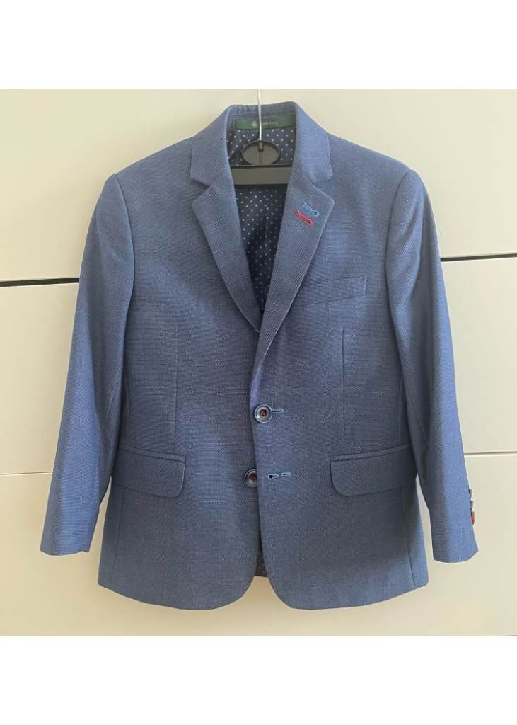 Boy’s premium suit and trousers (Size 122), Blue, perfect condition, worn once.