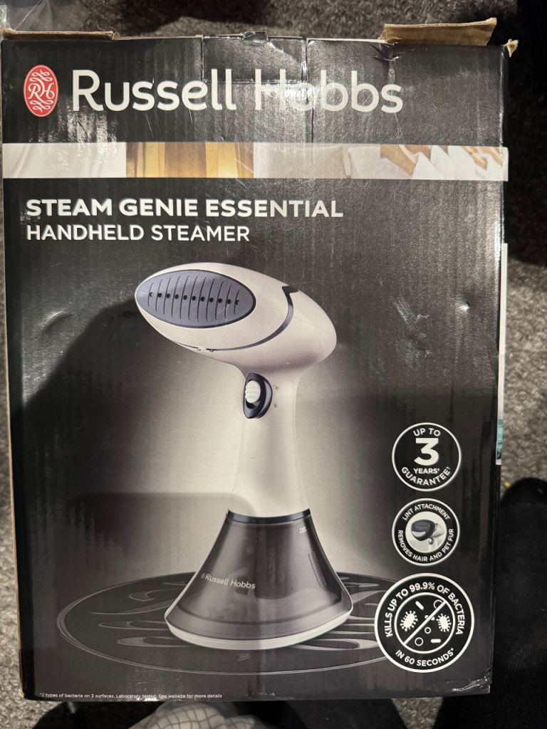 Russel Hobbs steam cleaner unused