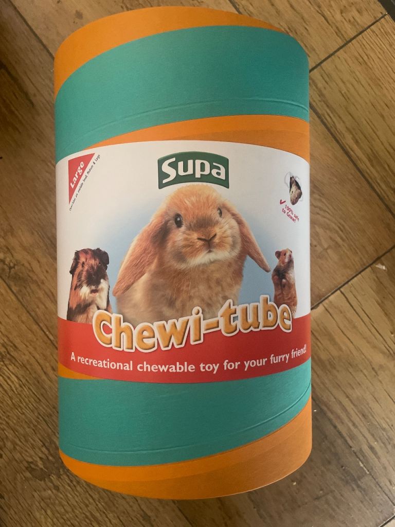 Supa Large Chewi-tube for Small Animals - Brand New