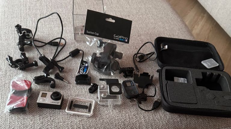 GoPro HERO3+ Digital Camera with Accessories and Case