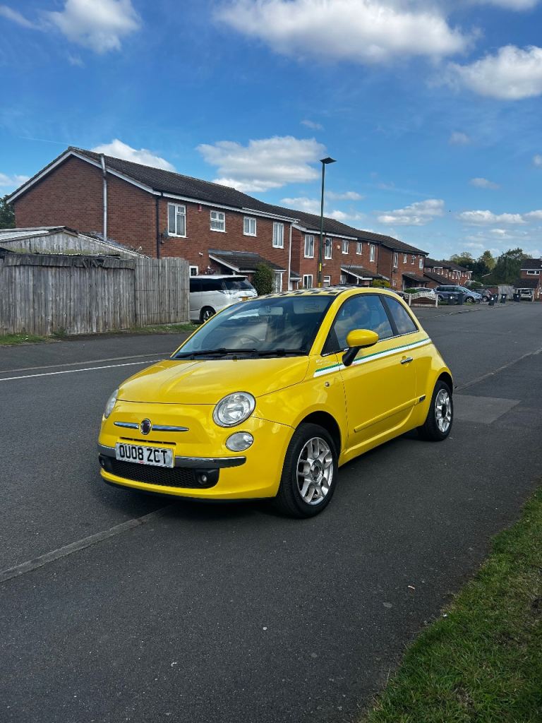 Fiat, 500, Hatchback, 2008, Manual, 1242 (cc), 3 doors