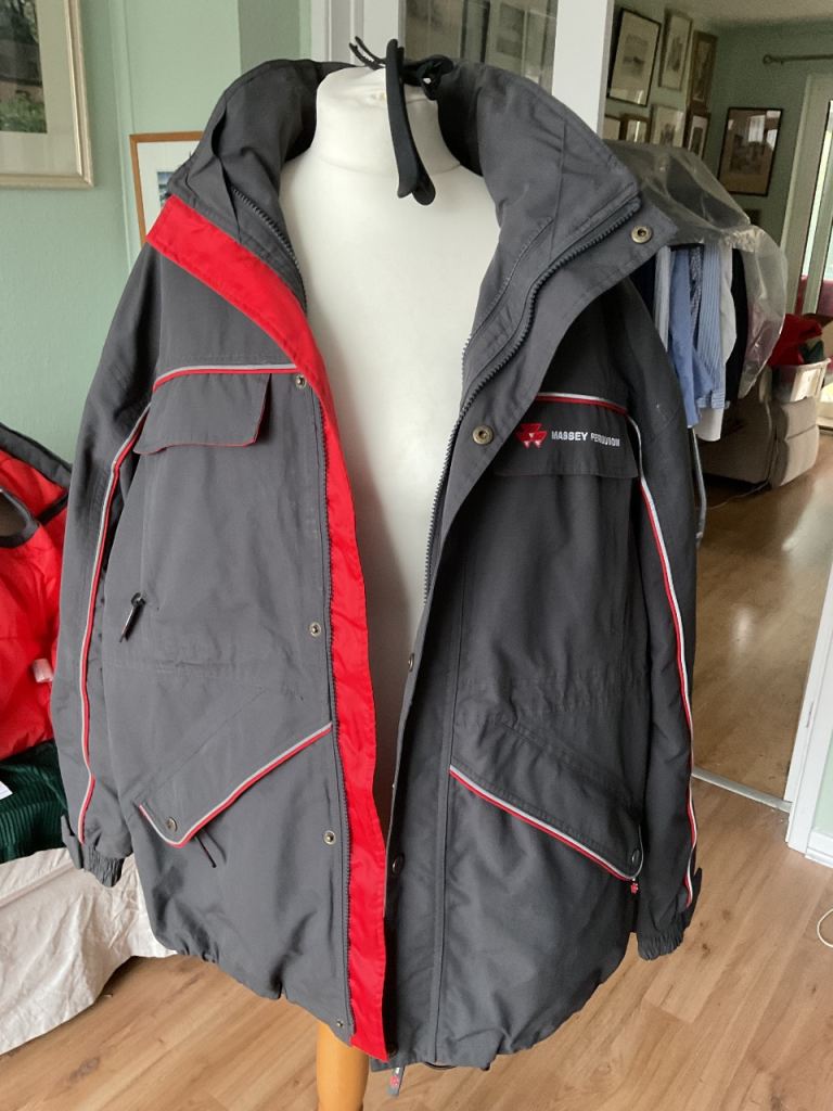  Massey Ferguson collection, jacket and waistcoat 
