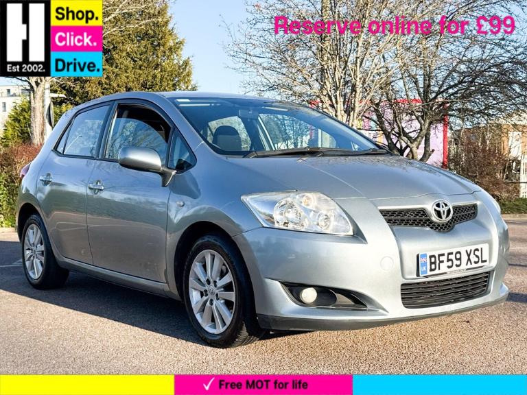  Toyota Auris 1.4 Limited Edition 5dr Petrol Manual