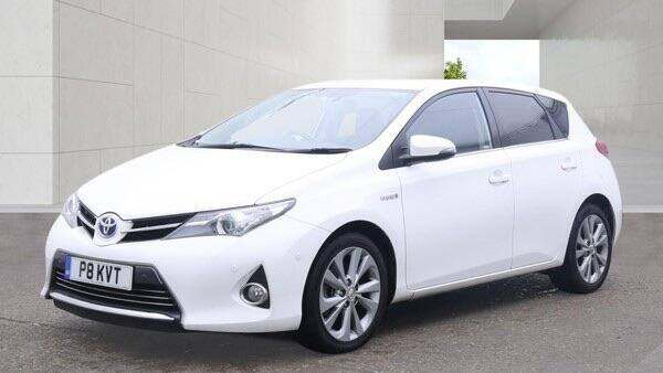 2012 Toyota Auris 1.8 VVTi Hybrid Excel 5dr CVT Auto HATCHBACK PETROL/ELECTRIC Automatic