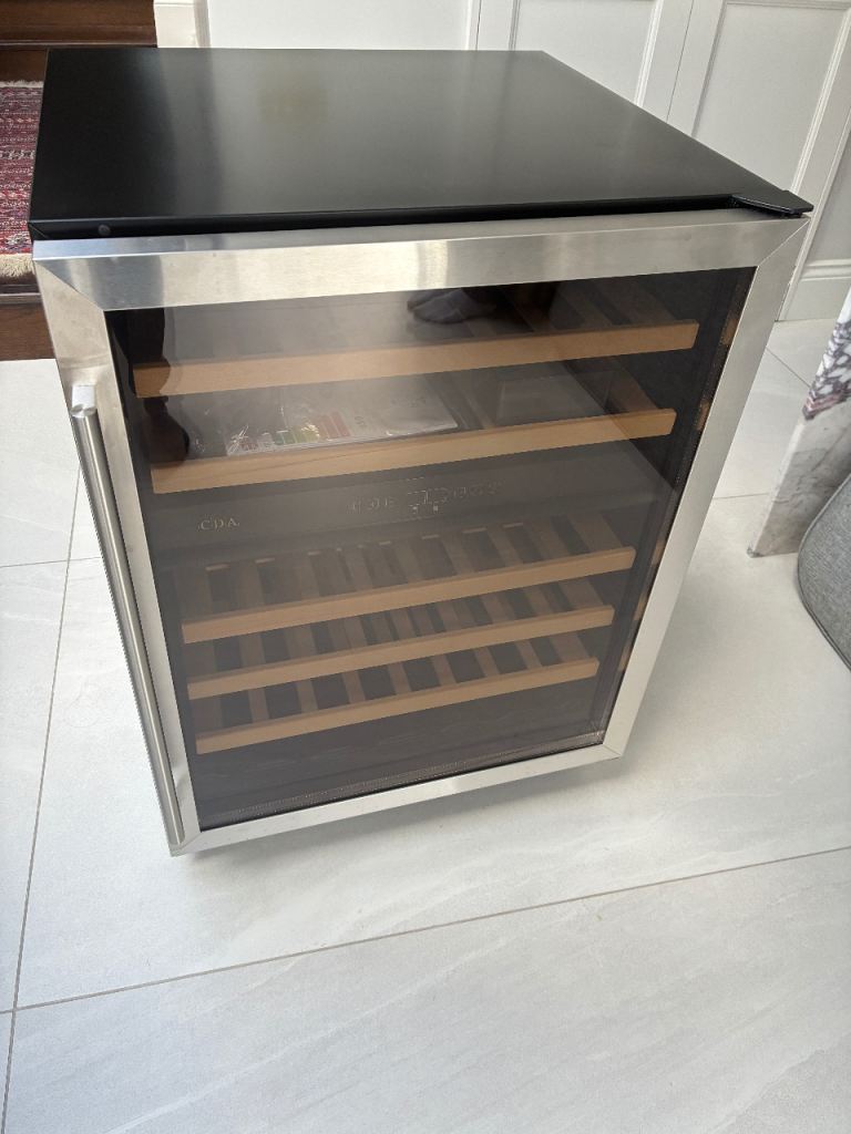 CDA Wine Cooler Fridge FWC604SS/2 (New never used)