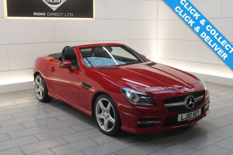 2013 Mercedes-Benz SLK 1.8 SLK200 BlueEfficiency AMG Sport Convertible 2dr Petrol G-Tronic+(stop/...
