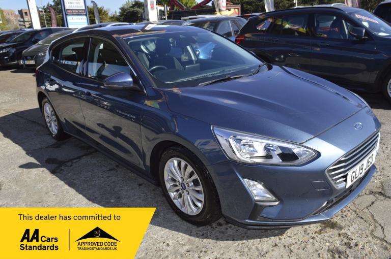2019 Ford Focus 1.0 EcoBoost 125 Titanium 5dr PETROL 2019 Auto ONE OWNER SAT NAV HATCHBACK Petrol...