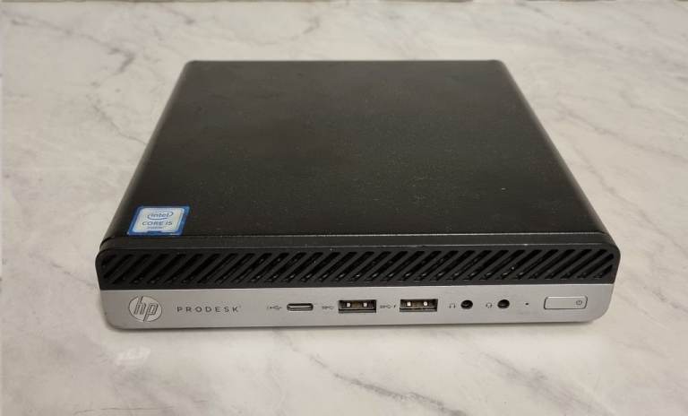 HP EliteDesk 800 G3 Mini Desktop Computer PC i5 6500T 16GB DDR4 RAM 256GB SSD WIFI