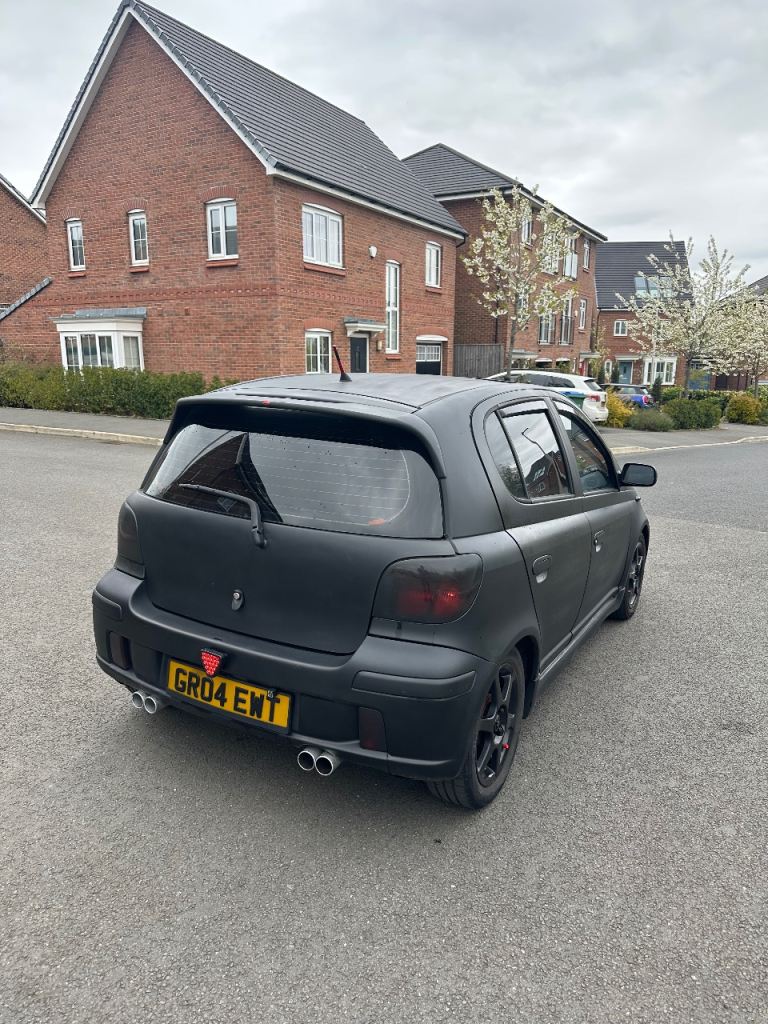 2004 Toyota Yaris T Sport Vvti 1.5 Petrol in Matte black