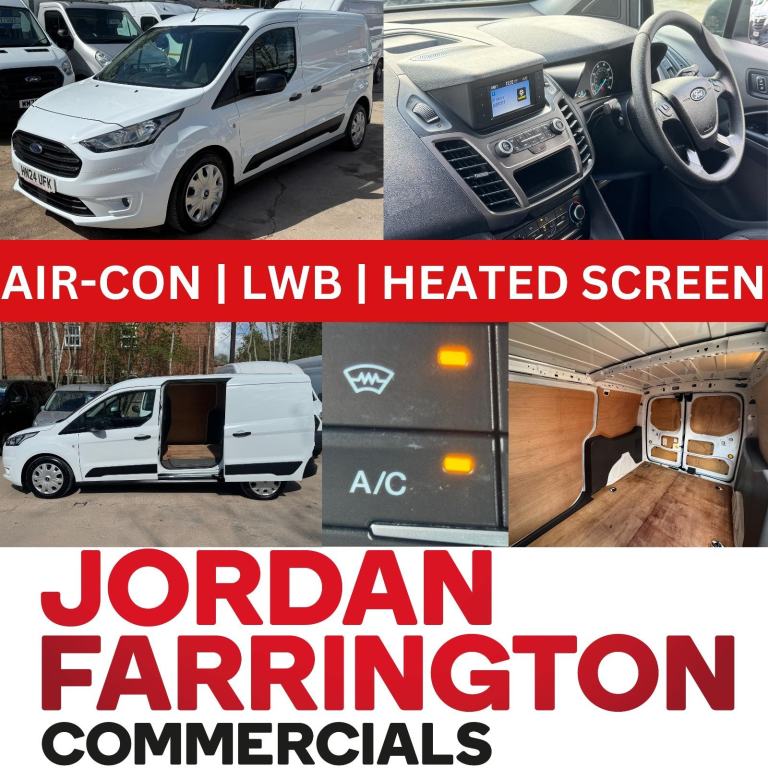 2024 FORD TRANSIT CONNECT 1.5 230 TREND LWB EURO 6 * FORD WARRANTY UNTIL 04/27 *