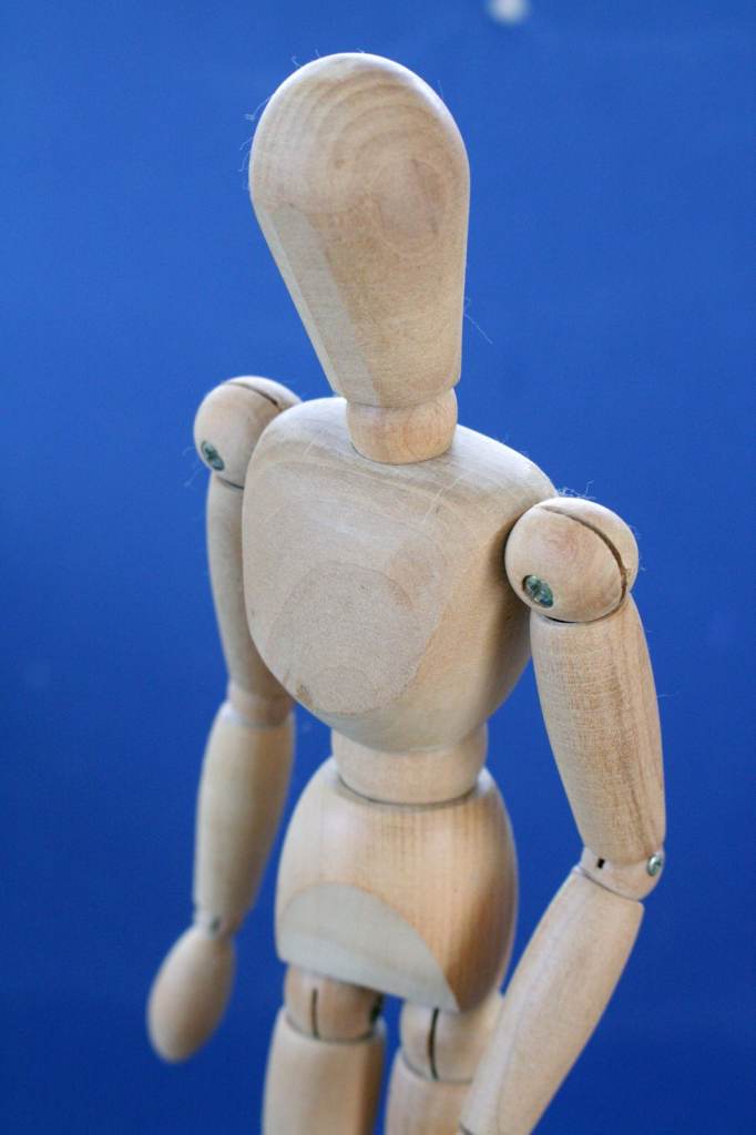 Wooden Artist Moveable Model Mannequin 33cm (13in) 