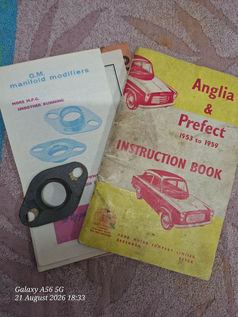 Ford Anglia/Prefect hand book
